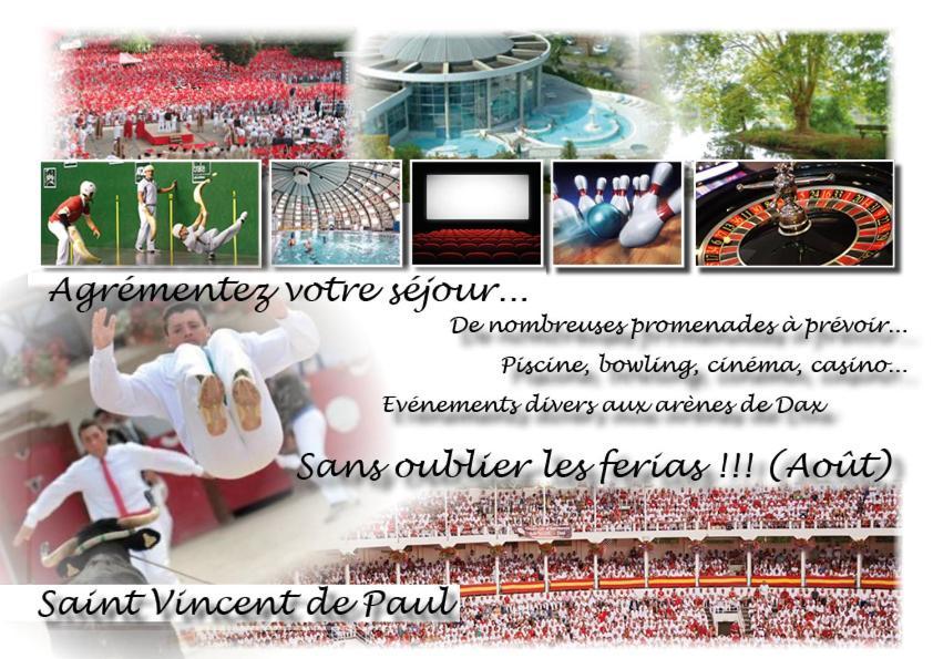 Dax Location Maison Avec Spa Saint-Vincent-de-Paul  Экстерьер фото
